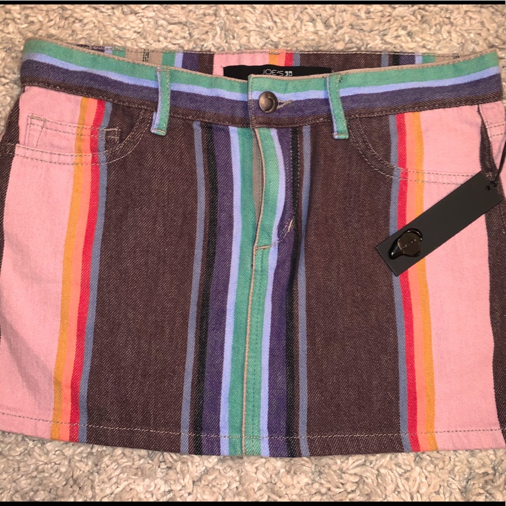 JOE’S JEANS MULTI-COLOR SKIRT-BRAND NEW W/TAG